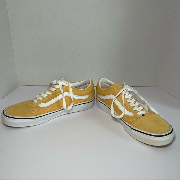 Vans Color Theory Old Skool Skate Sneakers Shoes Golden Glow Men 6/7.5 Women - Picture 2 of 10